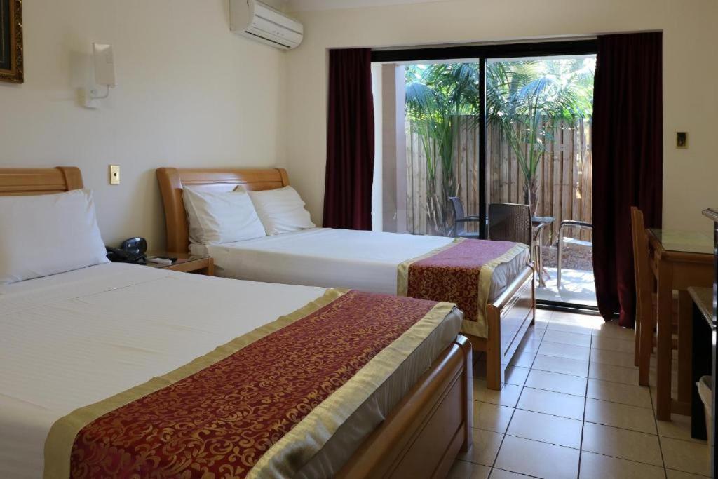 Novena Palms Motel Brisbane Eksteriør bilde